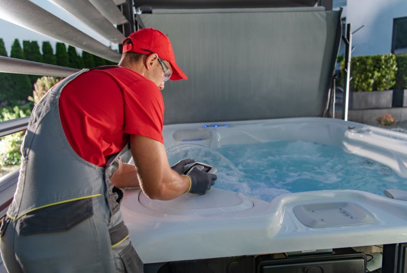 Finished Hot Tub Installation